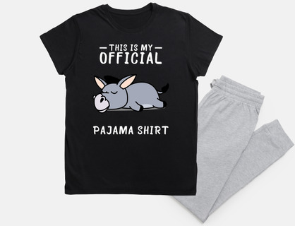 Donkey Sleep Shirt Pajamas
