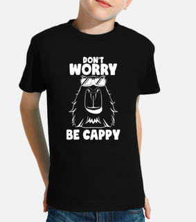 dont worry be cappy funny capybara face