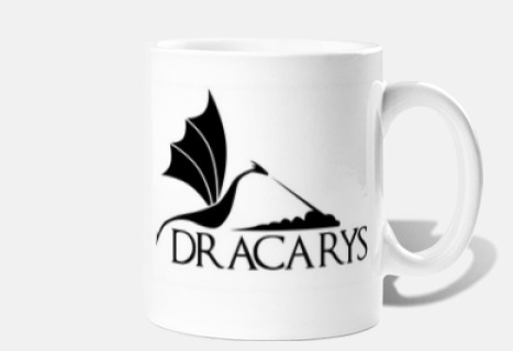 Dracarys dragón negro