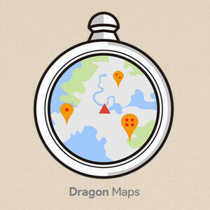 Camisetas Dragon Ball Radar Maps