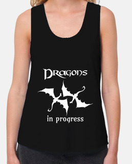 Dragons in Progress (White)