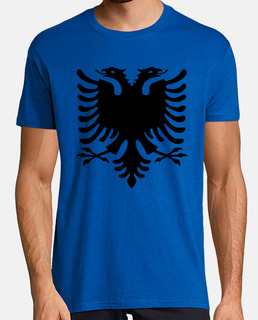 drapeau albanie - aigle albanais