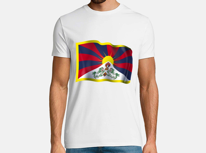 Tee-shirt drapeau tibétain