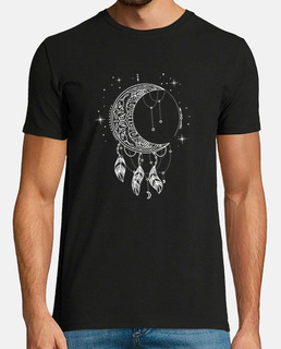Dreamcatcher moon and stars   Bohostyle