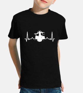 Drummer Drumming Heartbeat Funny Gift