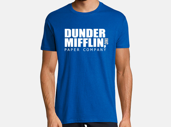 Camiseta Premium Unissex The Office Dunder Mifflin Paper Company