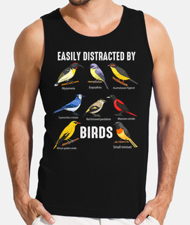 Easily Distracted By Birds Bird Lover