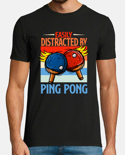 easily distracted by ping pong table tennis