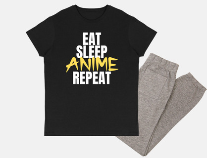 Eat Sleep ANIME Repeat - Manga OTAKU