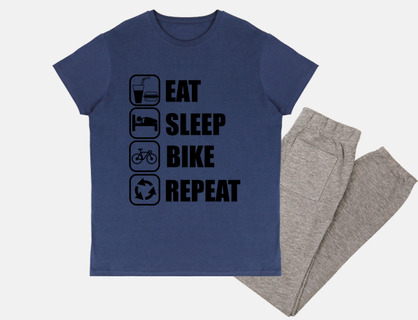 eat sleep bike bicycle cycling