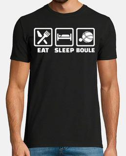 Eat Sleep Boule Humour Bouliste