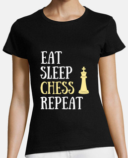 eat sleep chess humor chess man