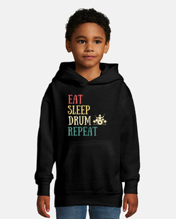 eat sleep drum humor drums man