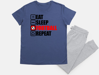 eat sleep football repeat