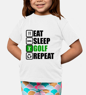 eat sleep golf repeat