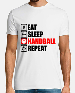 eat sleep handball repeat