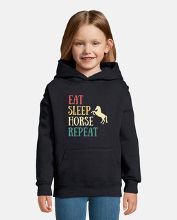 eat sleep horse humor horse woman