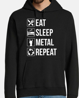 Eat Sleep Metal Repeat