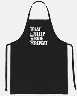 eat sleep ride repeat riding horse