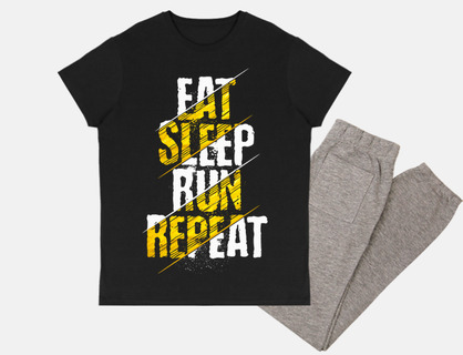 eat sleep run repeat for runners