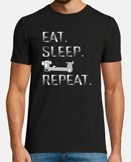 Eat Sleep Woodturning Repeat Woodworking Woodturner