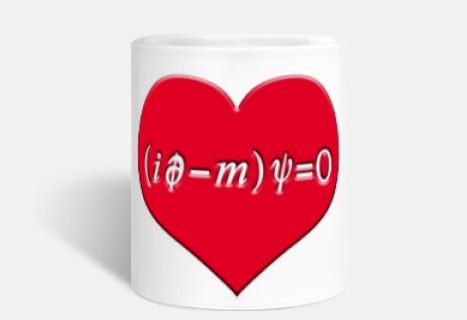 Ecuación de Dirac corazón