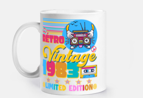 edición limitada de color vintage 1983