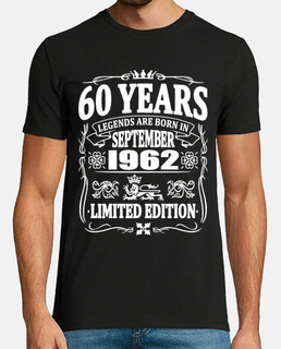 édition limitée 60 ans septembre 1962