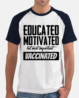 educado motivado importante vacunado