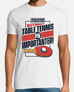 Education Is Important But Table Tennis