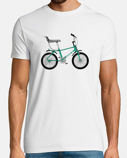 efedefunko © Bicicross BH 1978 Green - Hombre, manga corta, blanco, calidad extra