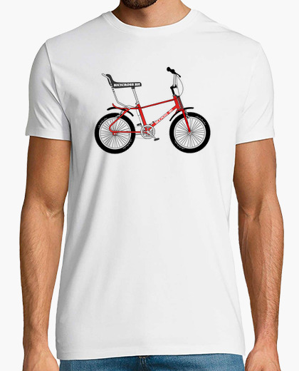 Camiseta efedefunko © Bicicross BH 1978 Red Hombre, manga Camiseta efedefunko © Bicicross BH 1978 Red Hombre, estilo