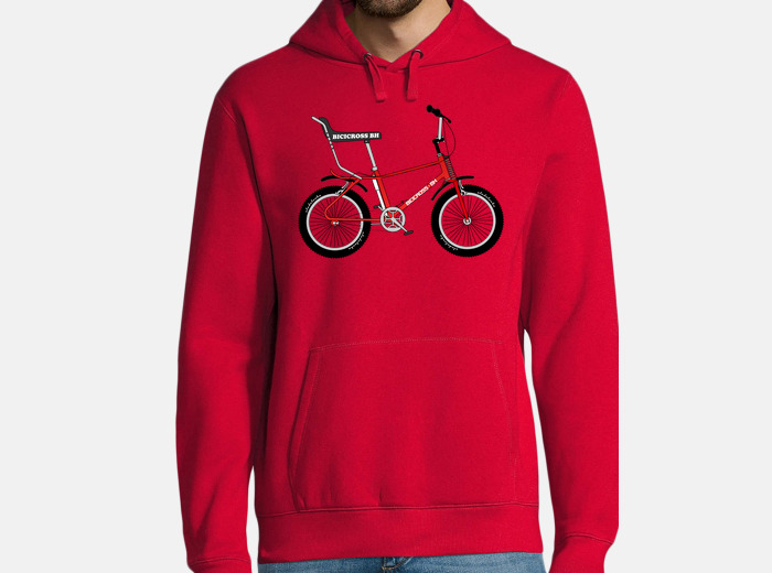 Efedefunko © Bicicross BH 1978 Red Hombre, sudadera Camiseta efedefunko © Bicicross BH 1978 Red Hombre, estilo