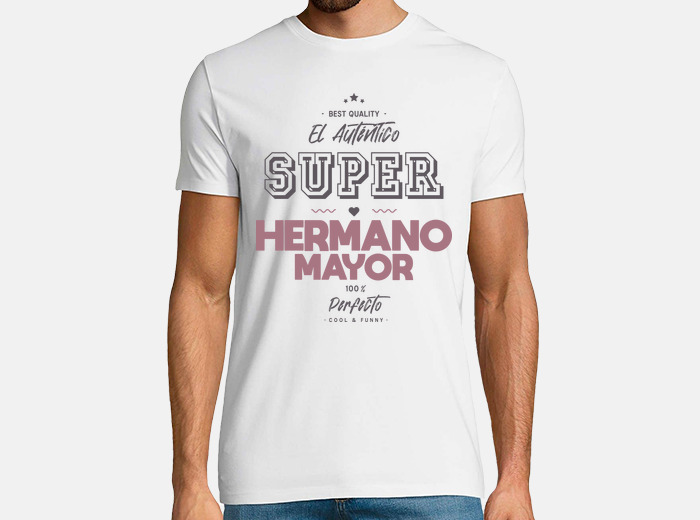 Comprar Camiseta Personalizada Hermano Mayor - La Vida Es Algo Más