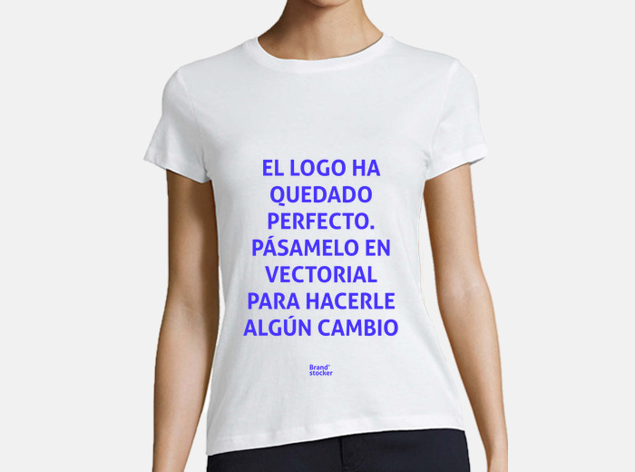 Camiseta con logotipo inclinado - Mujer - Ready to Wear