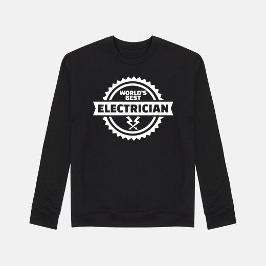 Sudadera El Mejor Electricista Del Mundo Latostadora