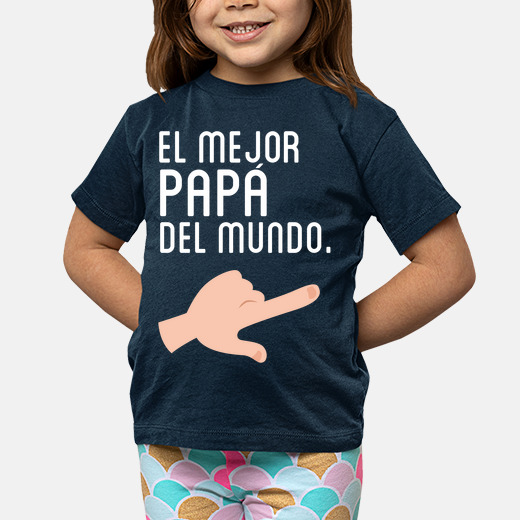 Camisetas niños el mejor papá del mundo,... | laTostadora camisetas frikis padre e hijo