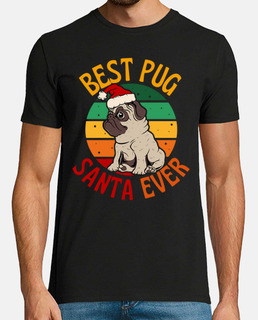 el mejor pug santa nunca navidad pug pe