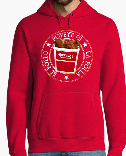 Sudadera El Pollo Popeye Es La Polla Latostadora