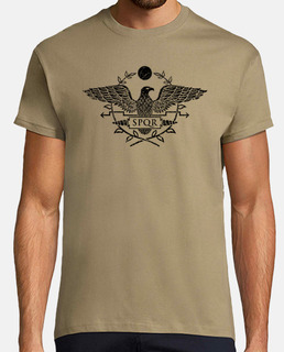 Emblème d39 eagle man ro - vintage somb