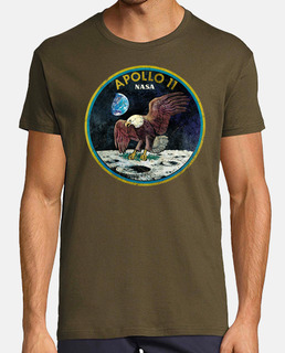 emblème vintage apollo 11