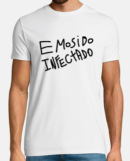 Emosido Infectado - Hombre, manga corta, blanco, calidad extra