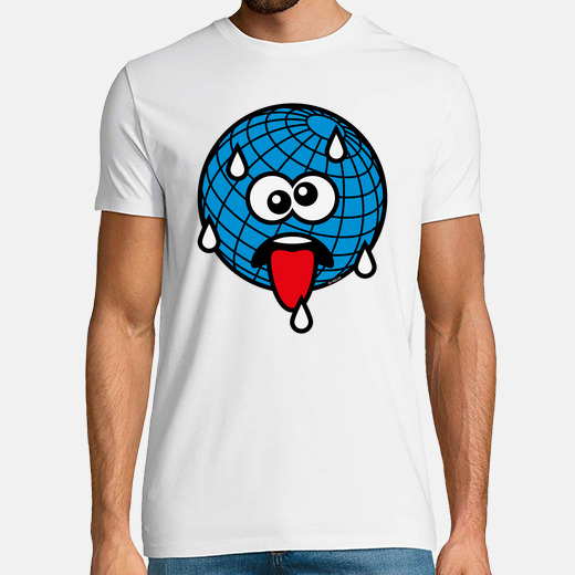 Camiseta emoticono - cambio climático -... | laTostadora