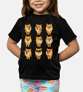 emoticono de perro pomerania