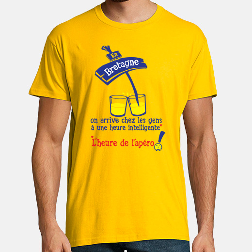 Avoir Images Tee Shirt En Bretagne Heure Apero Humour Alcool Tostadora Fr actualisé par