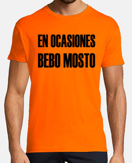 En ocasiones bebo mosto