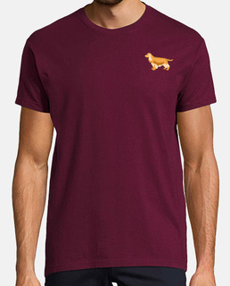 épagneul cocker minimaliste, t-shirt h