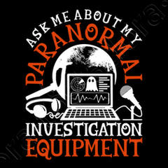 Sudadera equipo de investigación paranormal