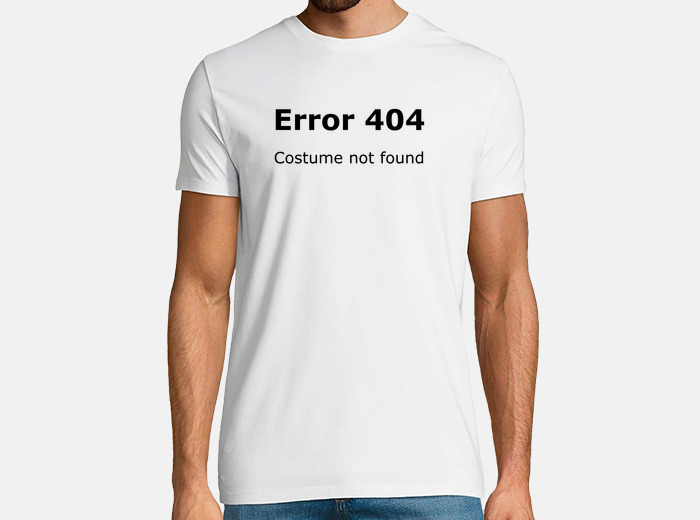 Costume not found 404 sale