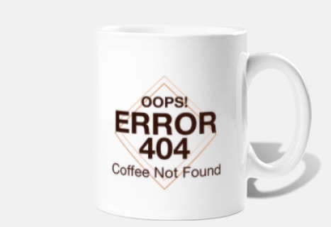 error 404 coffee not found